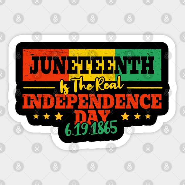 juneteenth is my independence day Sticker by lisiousmarcels